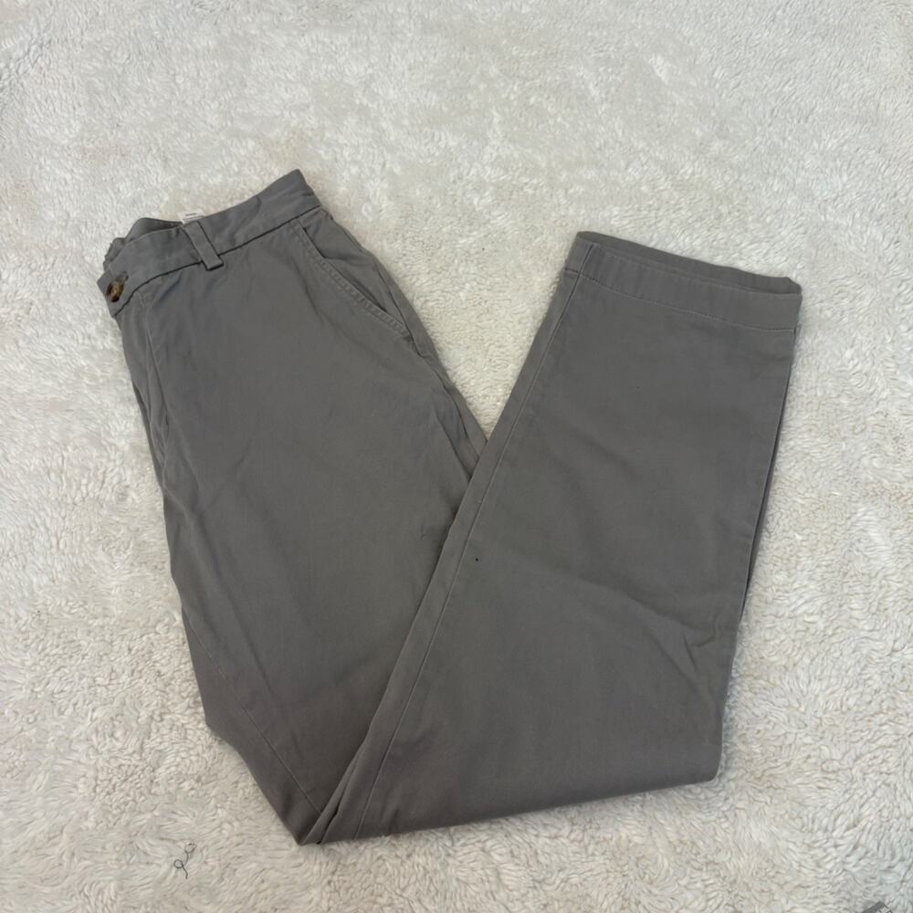 Vineyard Vines Mens 32x32 Gray Cotton Chinos Preppy Country Club College School